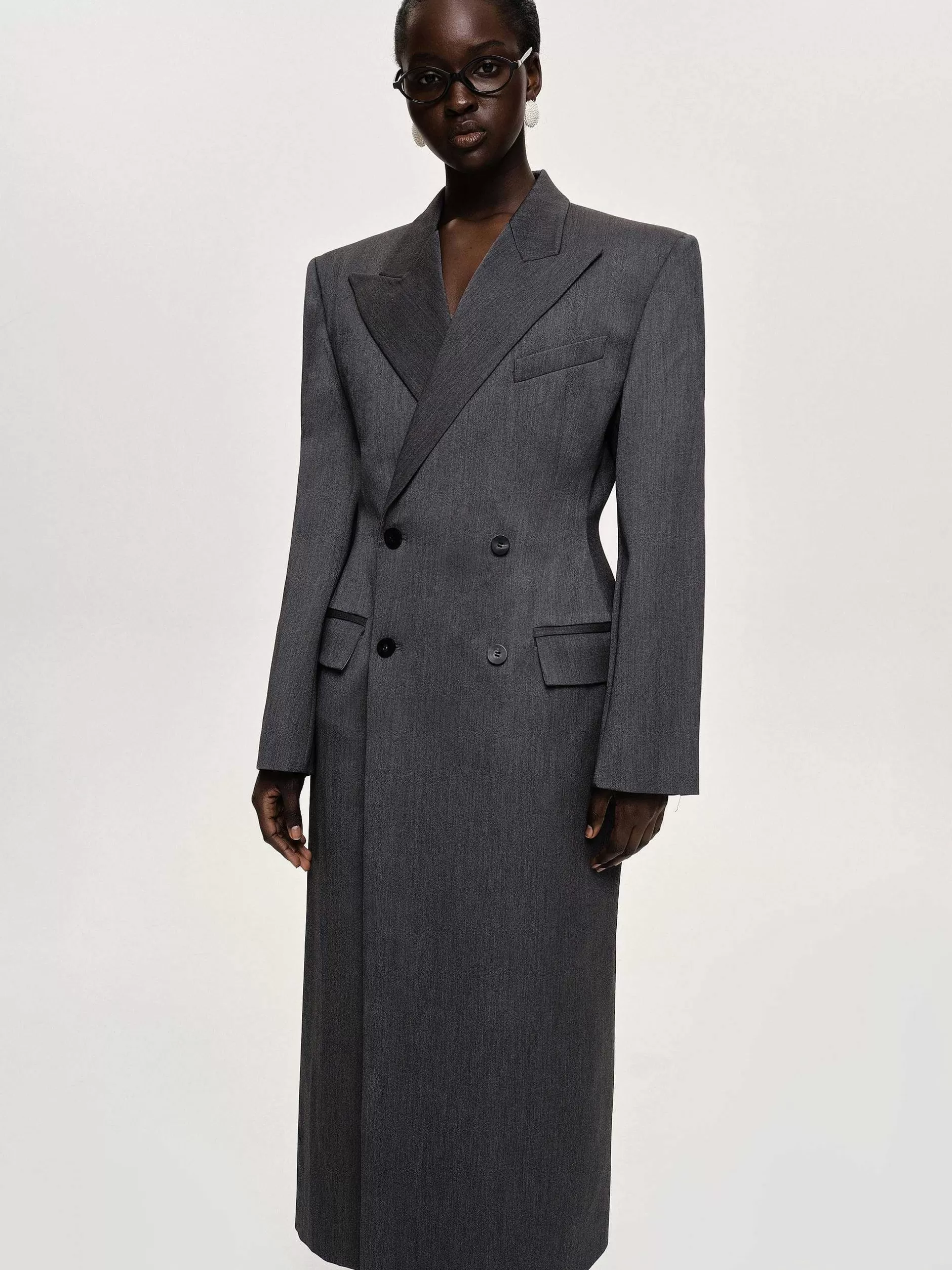 Flash Sale Delphina Lange Zandloperjas, Houtskool Vrouwen Bovenkleding