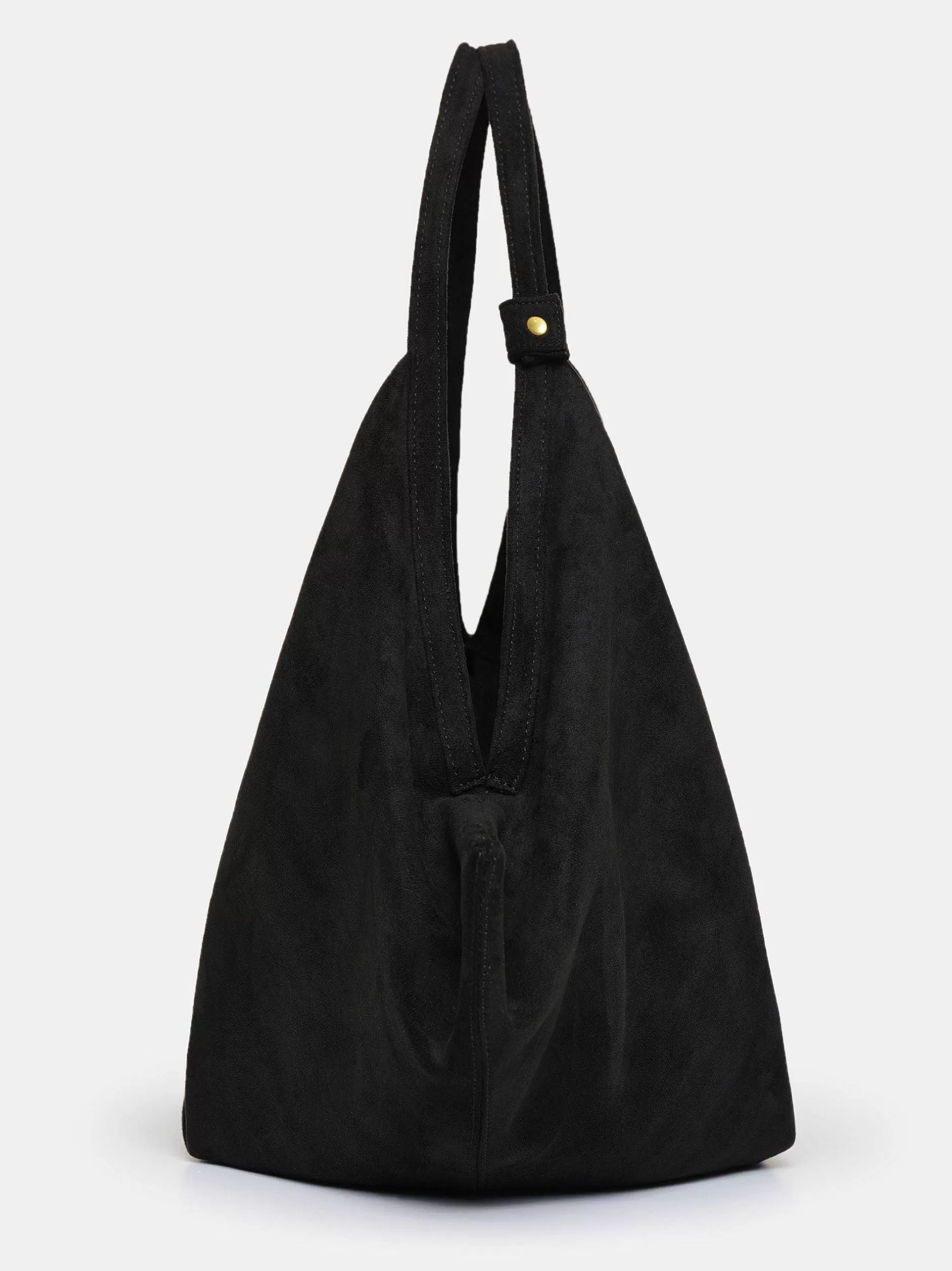 Online Grote Gelukskoekjestas, Suede Zwart Vrouwen Schoenen En Tassen