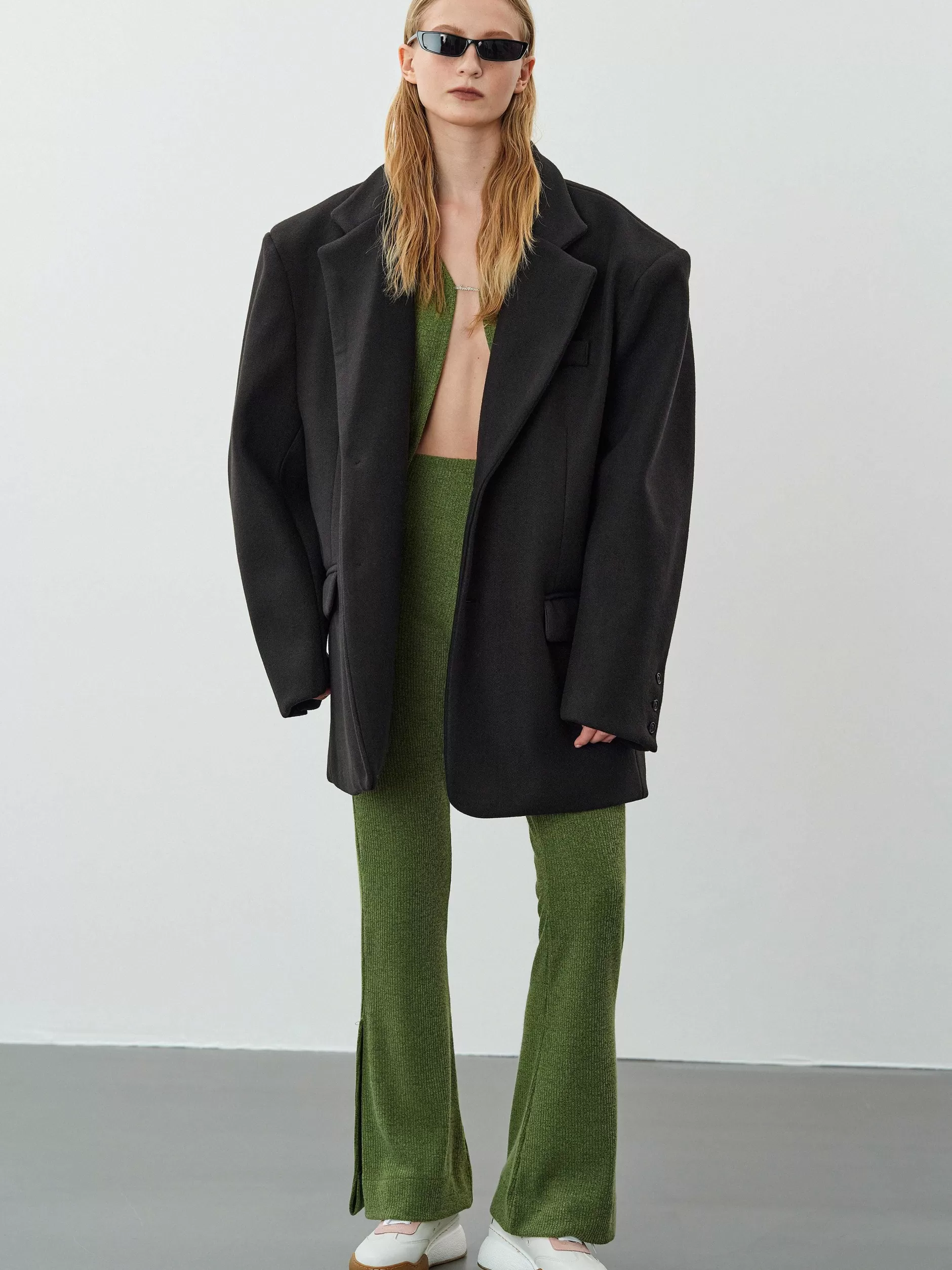 Cheap Hayk Oversized Boyfriend Blazer, Zwart Vrouwen Accessoires