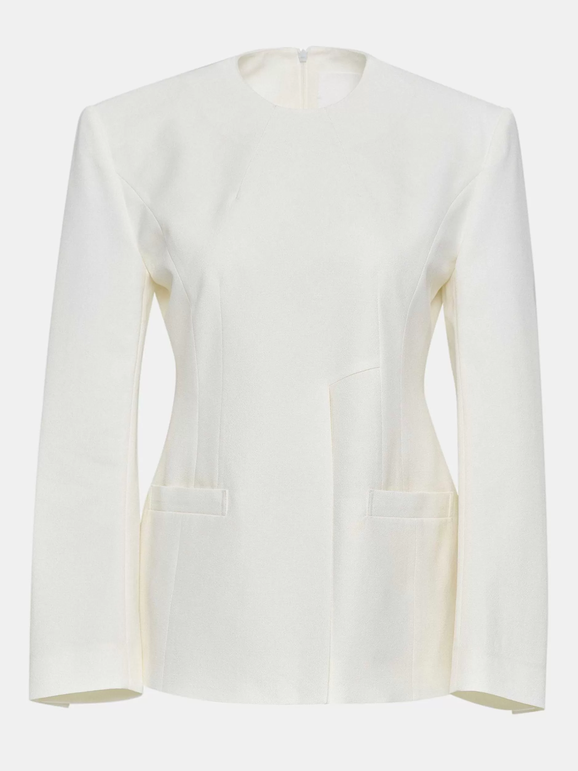 Flash Sale Jack Met Split In De Taille, Ivoor Vrouwen Accessoires