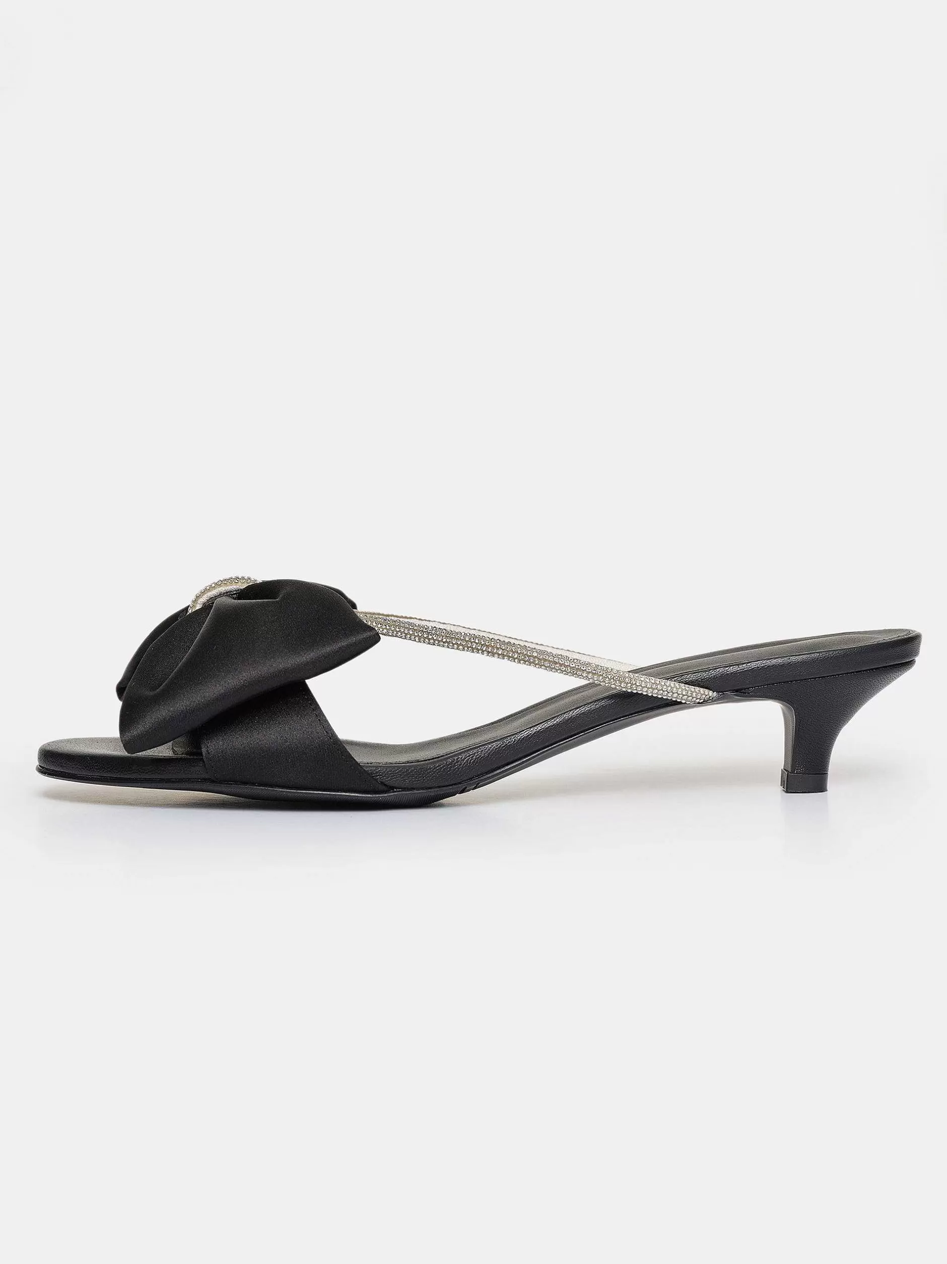 Best Sale Kaia Met Kristallen Verfraaide Muiltjes, Zwart Vrouwen Schoenen En Tassen
