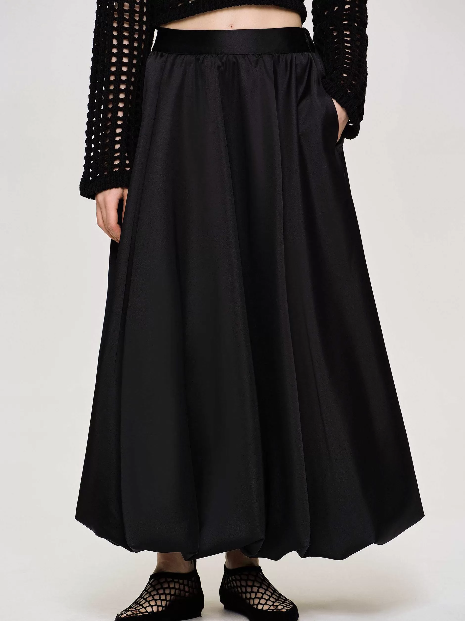 Best Kaleido Puffballrok, Zwart Vrouwen Bodems