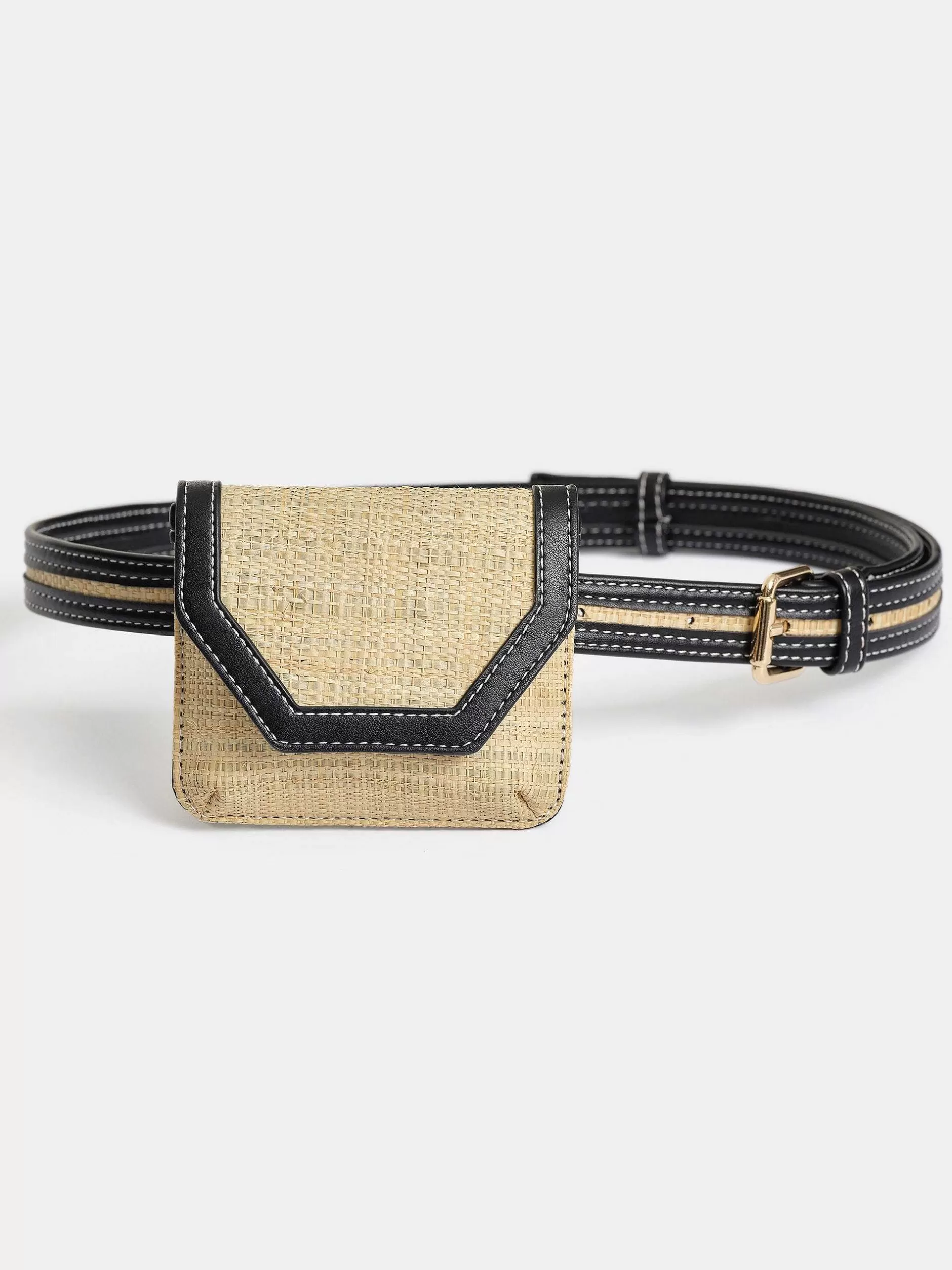 Best Sale Kleine Heuptas Van Raffia, Naturel Vrouwen Schoenen En Tassen
