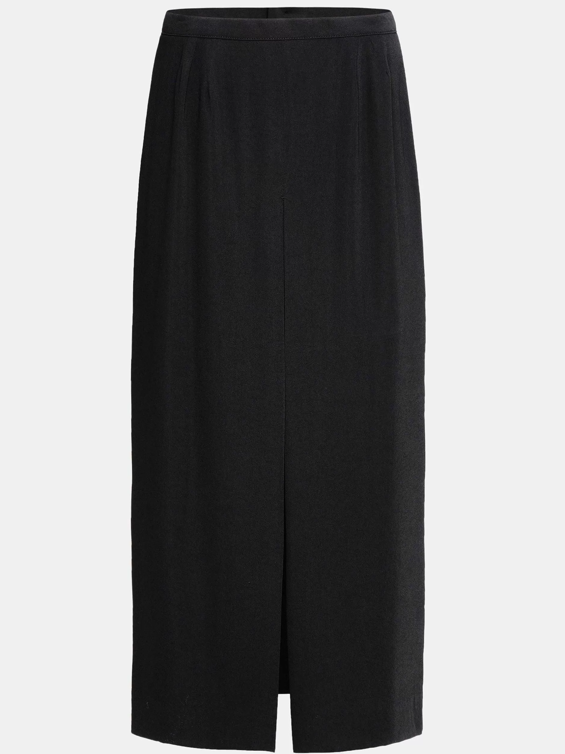 Cheap Maxirok Met Split, Zwart Vrouwen Bodems