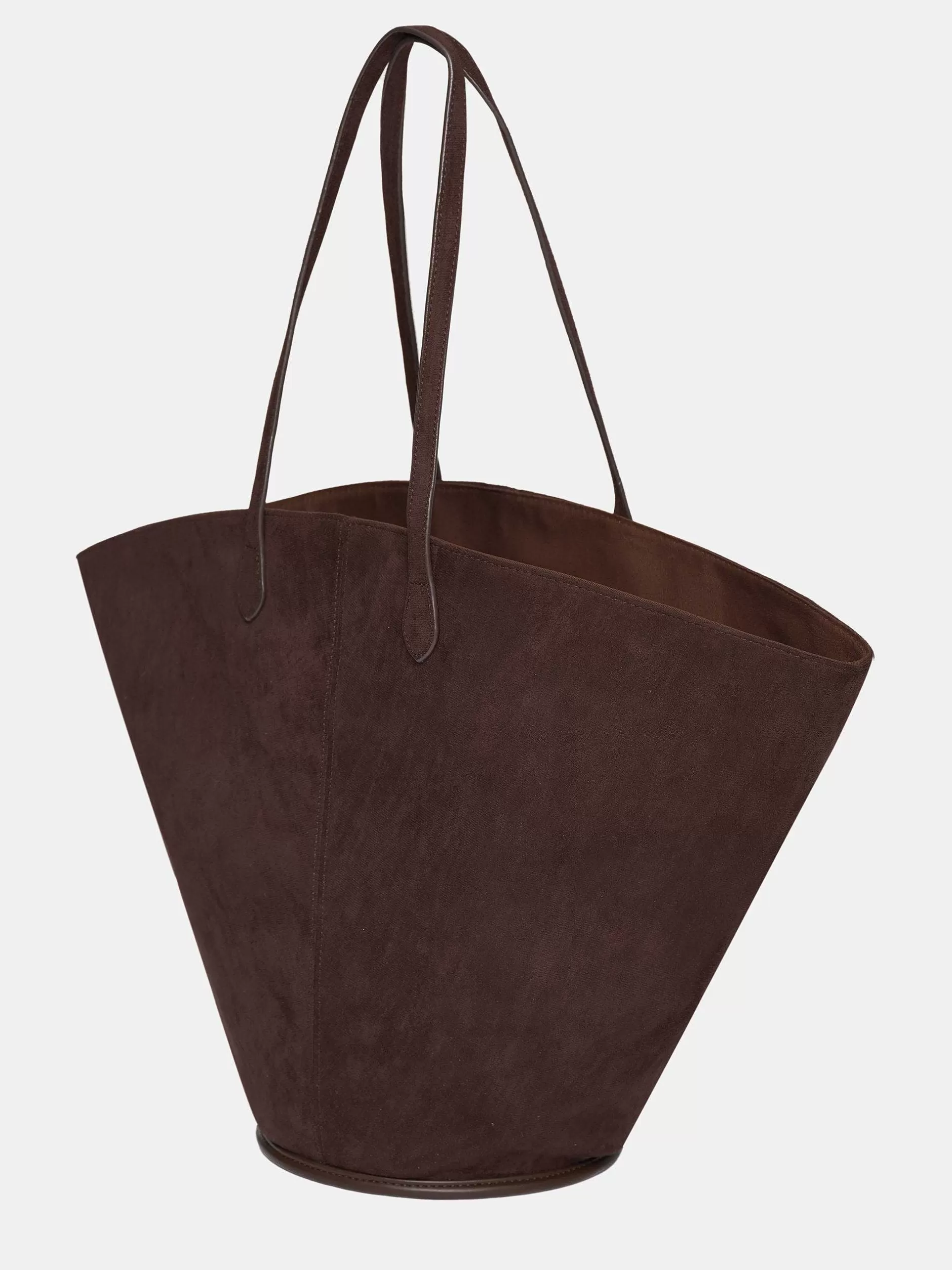 Outlet Medium Suede Draagtas, Toffee Vrouwen Schoenen En Tassen