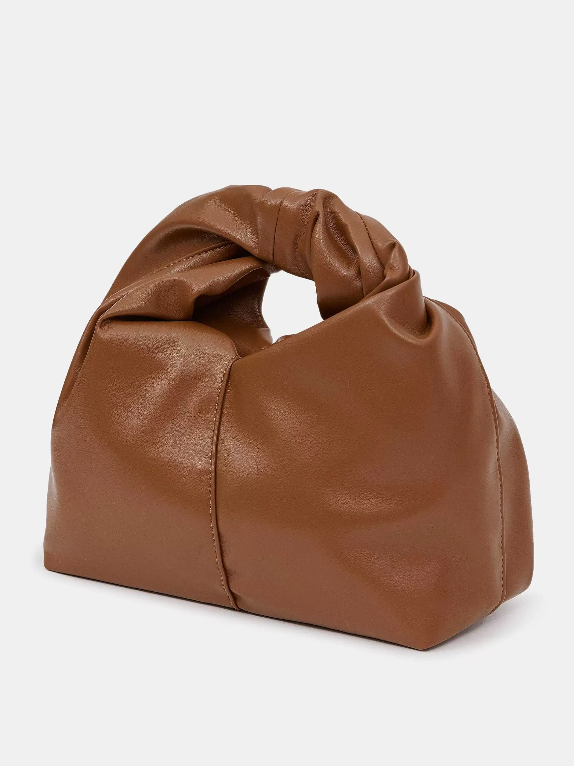 Flash Sale Mini-Draaitas, Cognac Vrouwen Kleding