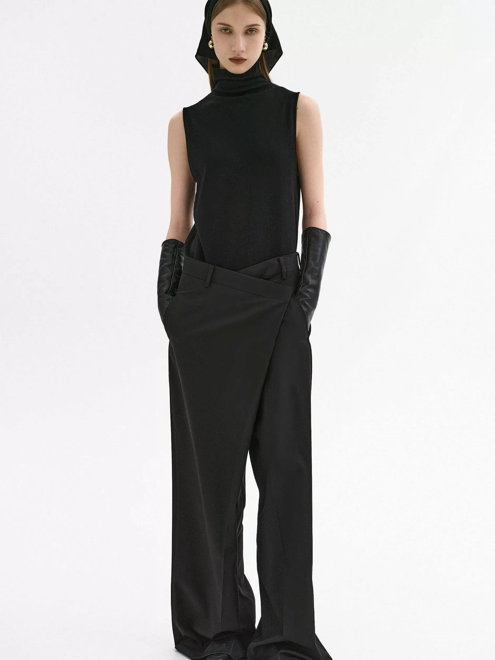 Shop Rennert Criss Cross-Broek, Zwart Vrouwen Kleding