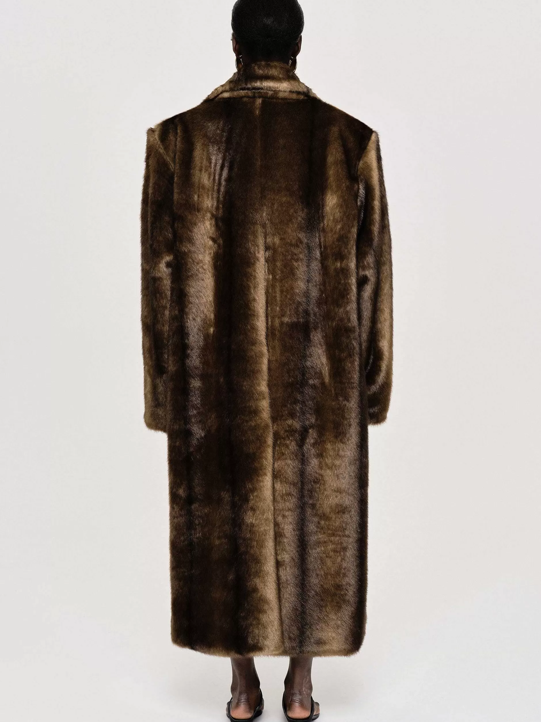 Sale Wallis Oversized Opa-Jas Van Bont, Espresso Vrouwen Bovenkleding