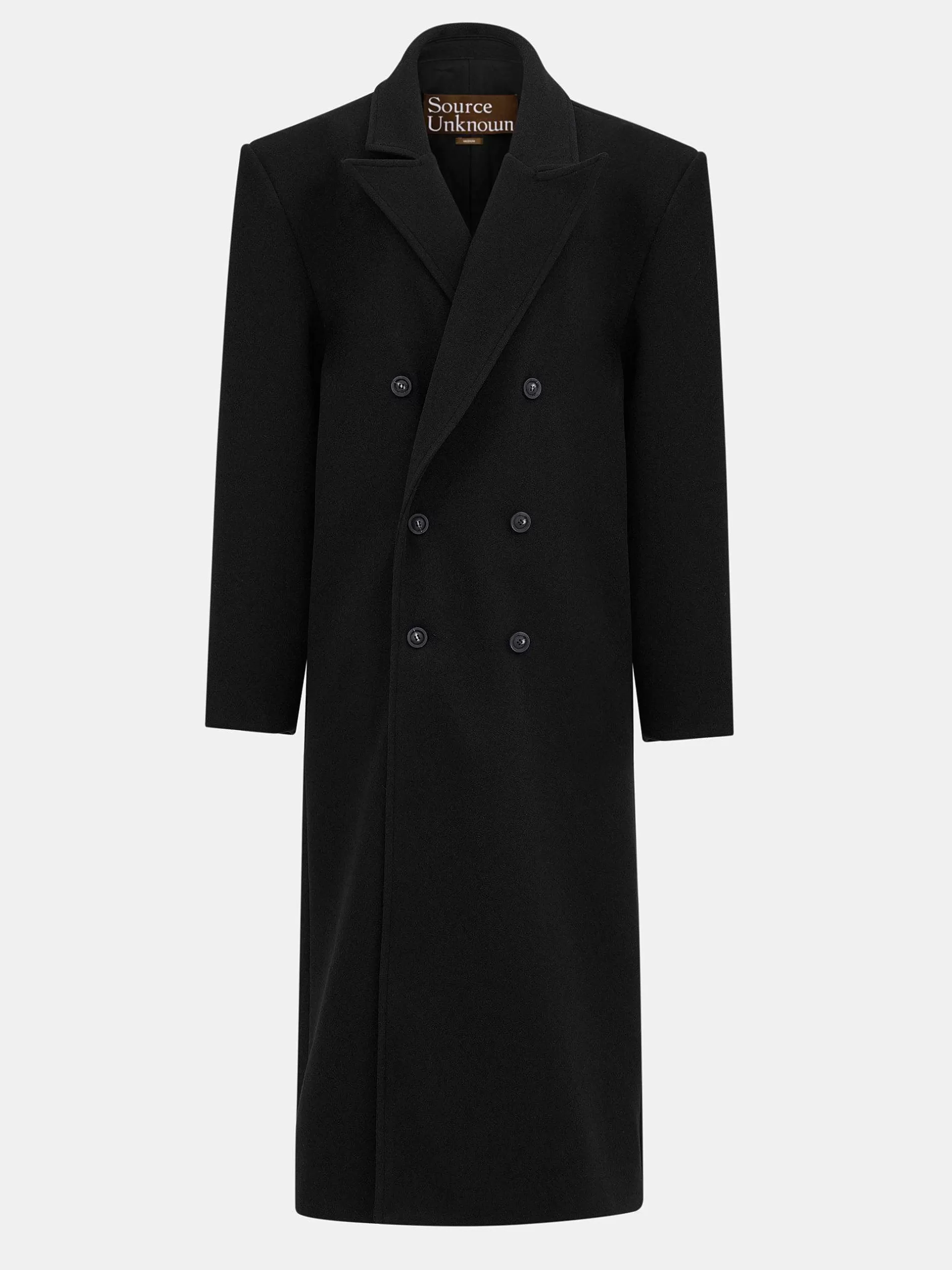 Clearance Wallis Oversized Opa-Jas, Zwart Vrouwen Bovenkleding